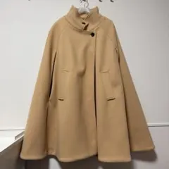 【ほぼ未使用】URBAN RESEARCH スタンドカラーケープコート