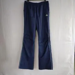 adidas ネイビー ジャージパンツ　シャカシャカ　サイズ OT