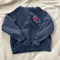Champion ネイビー パーカー