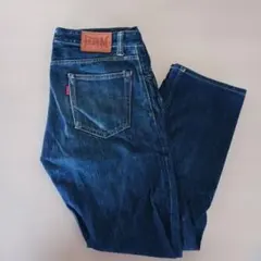 HRM ダークブルー ストレートジーンズのサムネイル