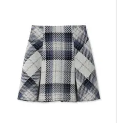 snidel ロービングチェックスカート IVR 1サイズ