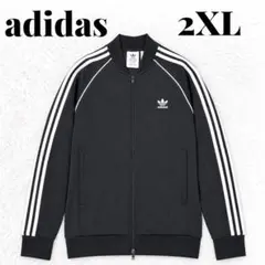 美品✨ adidas アディダス トラックジャケット ブラック 大きめ ゆったりのサムネイル