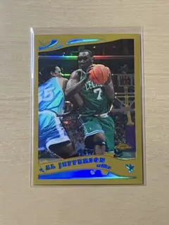 99枚限定 NBA AL JEFFERSON 2005 GOLD REF SSP