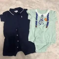 Ralph Lauren ロンパース 12M 、ホットビスケッツ70セット