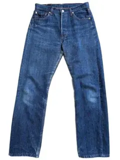 美品】Levi's 501 W34 L33 赤耳 革パッチ 濃紺 - メルカリ