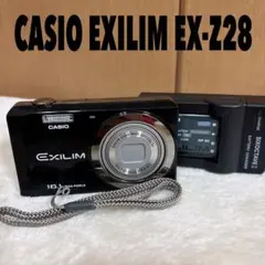 【美品/動作確認済】CASIO EXILIM EX-Z28 ブラック カシオ Casio EXILIM EX-Z28 ブラック コンパクトデジタルカメラ