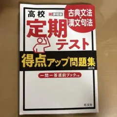 【ほぼ未使用】古典文法・漢文文法 高校定期テスト 問題集