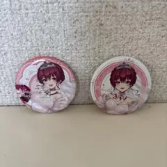 ホロライブ 宝鐘マリン 缶バッジ 2種セット