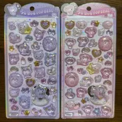 【正規品】サンリオ うるちゅるポップシール マイメロ クロミ 2種セットのサムネイル