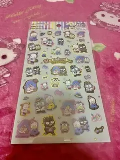 まとめて購入大歓迎！サンリオはぴだんぶいの箔押しシール