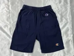 Champion チャンピオン 140 ハーフパンツ 半ズボンネイビー
