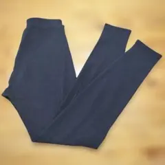 ユニクロ レディース 超極暖 ウルトラウォーム レギンス 10分丈　M 黒