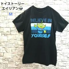 トイ・ストーリー エイリアン Tシャツ ブラックMsize