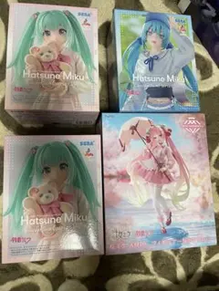 初音ミク フィギュア4点セット
