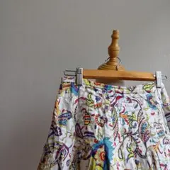 49AV.ジュンコシマダ 総柄スカート 花 ペイズリー