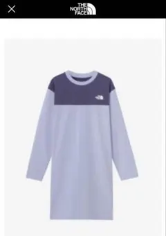 ノースフェイス　ロングスリーブ　ブロックドワンピースクルーのサムネイル