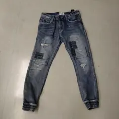 Avid Jeans パッチワークスキニーデニム　fuga