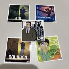 名探偵コナン ステッカー5枚