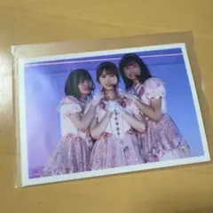 乃木坂46 choose5 生写真　真夏の全国ツアー2024 五百城　筒井　中西