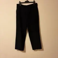 黒 コーデュロイ スラックス