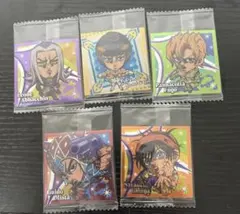 ジョジョ 5部 ウエハース シール 5枚 ブチャラティチーム