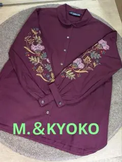 2026年最新】M.&KYOKO シャツ・ブラウスの人気アイテム - メルカリ