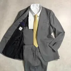 良品 ポールスミス Paul Smith SOHO 背抜き セットアップ 灰 Lのサムネイル