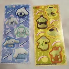 シナモロール・ポムポムプリン シール 2シートセット