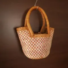 PAOLO MACI レザー編みバッグのサムネイル