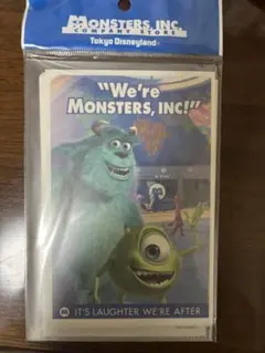 東京ディズニーランド　モンスターズインク　ポストカードセット