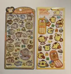 平成ハッピーフォン　うるちゅるポップシール　ポムポムプリン