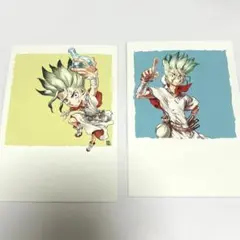 Dr.STONE 5周年記念ミニポストカード 石神千空 2点セット