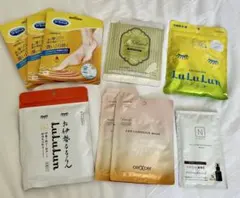 Dr.Scholl 足用集中保湿パック & lululun シートマスク等セット