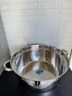 業務用18-8ステンレス段付料理鍋 KUROBA 39cm 新品 業務用18-8ステンレス段付料理鍋 KUROBA 39cm 新品 - メルカリ