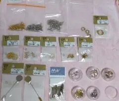 アクセサリーパーツ　貴和製作所等　ネックレスチェーン、留金他