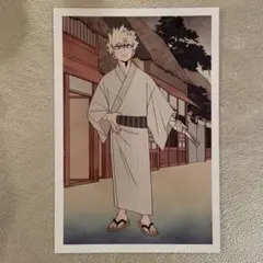 爆豪勝己　ヒロアカ　浴衣ポスカ