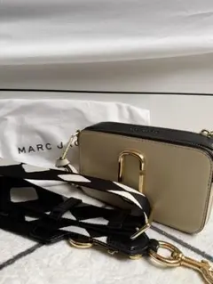 MARC JACOBS ショルダーバッグ ベージュ/ブラック