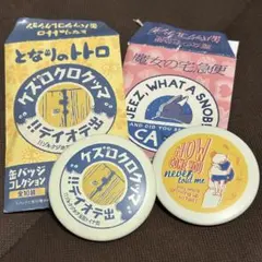ジブリ　缶バッジ