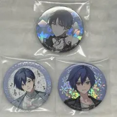 プロセカ KAITO ホログラム缶バッジ 3点セット