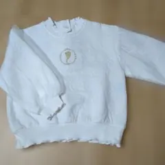 新品　ディズニー　アナ雪　cottoli　アナ　トップス　袖チュール　110