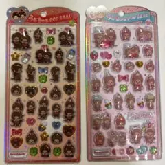 モンチッチ うるちゅるポップシール