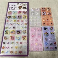 日焼けサンリオ タイルシール＋おすそ分け