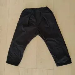無地黒色ロングパンツ サイズ100