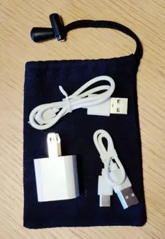 スマホ充電セット ACアダプター(USB充電器) ＋充電ケーブル2本 旅行外出用