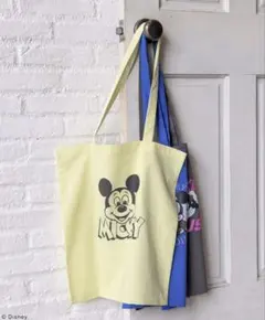 ミッキーマウス トートバッグ イエロー