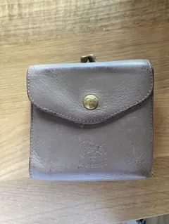 IL BISONTE 二つ折り財布 がま口 レザー