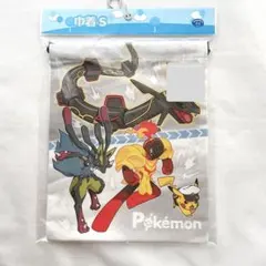 ポケモン　巾着S 小　小物入れ　コップ袋　レッグウザ　ピカチュウ　男の子