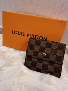 LOUIS VUITTON ダミエ N61652 三つ折り財布