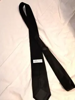 wingbeat ネクタイ フォーマル 黒 ブラック 冠婚葬祭 無地