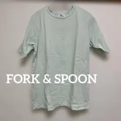 FORK & SPOON オーガニックコットン 半袖Tシャツ ミントグリーンのサムネイル